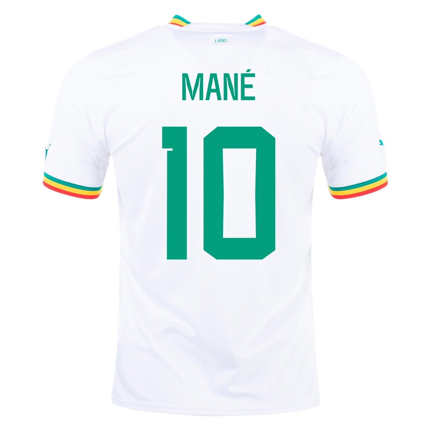 Senegal 2022 World Cup Home Soccer Jersey Sadio Mane