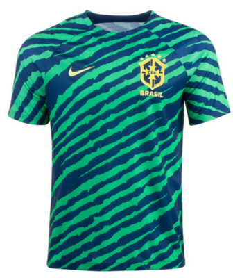 Brazil 2022 Pre-Match Jersey