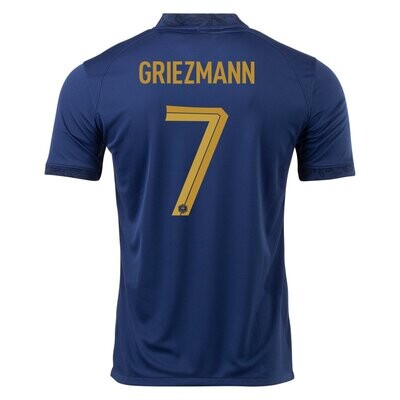 Antoine Griezmann France 2022 Home World Cup Jersey