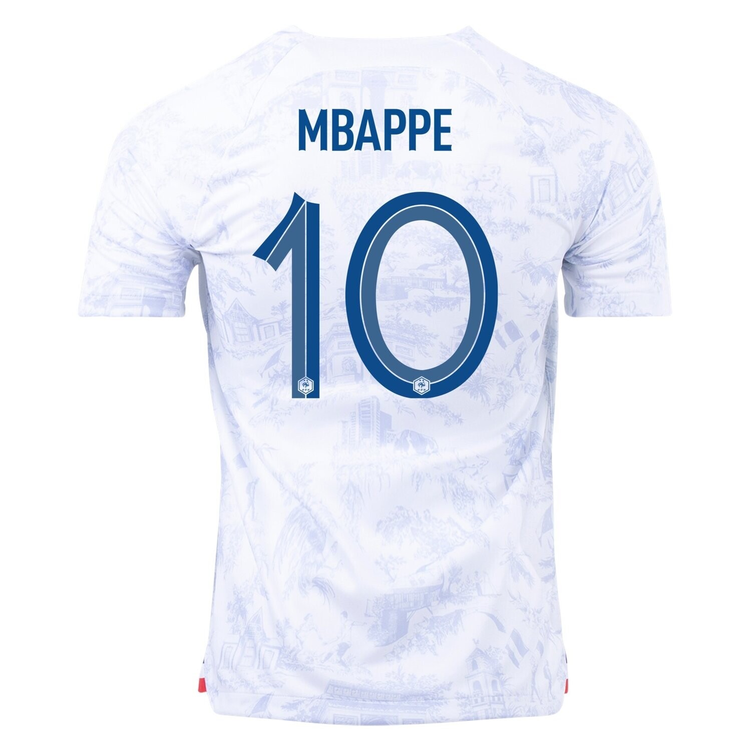 Kylian Mbappe France 2022 Away World Cup Jersey
