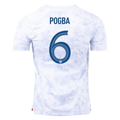 Paul Pogba France 2022 Away World Cup Jersey