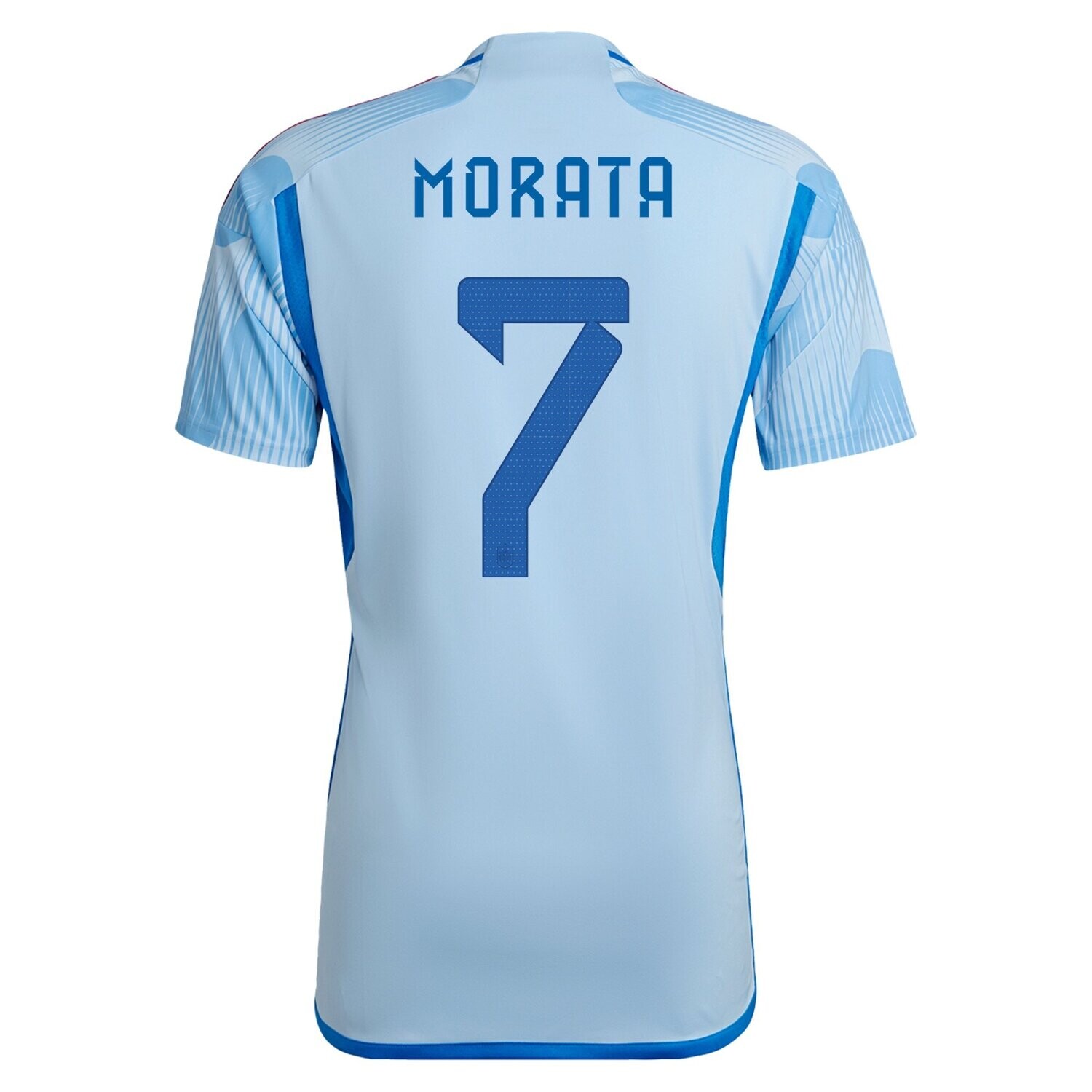 Spain 2022 World Cup Away Soccer Jersey Morata #7