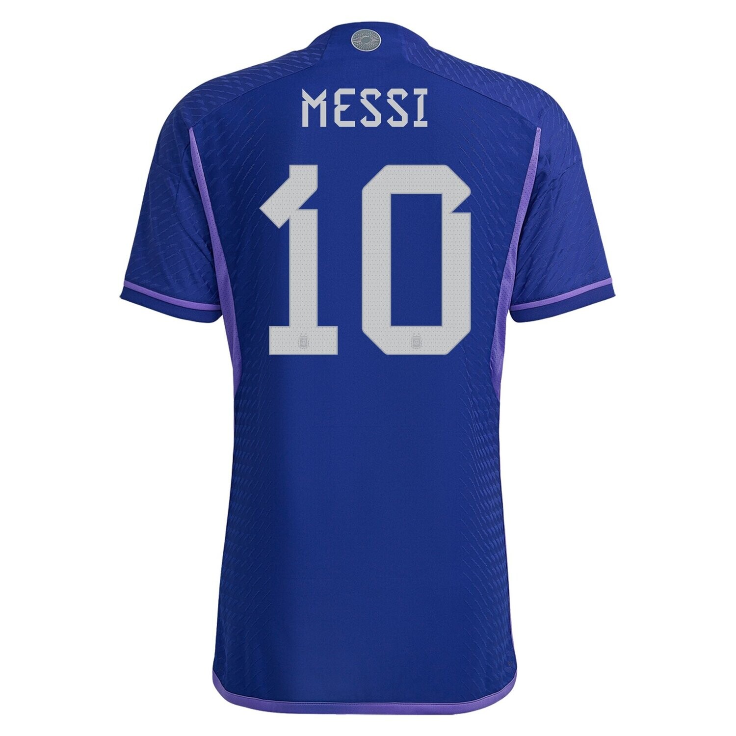 Argentina 2022 World Cup Away Jersey Messi 10 Player Version
