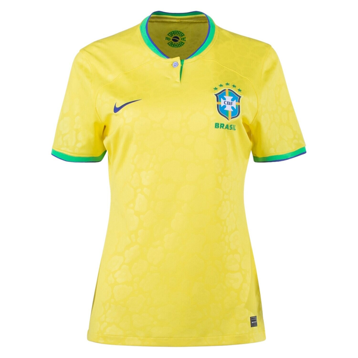 Brazil Women's Home Soccer Jersey Shirt 2022