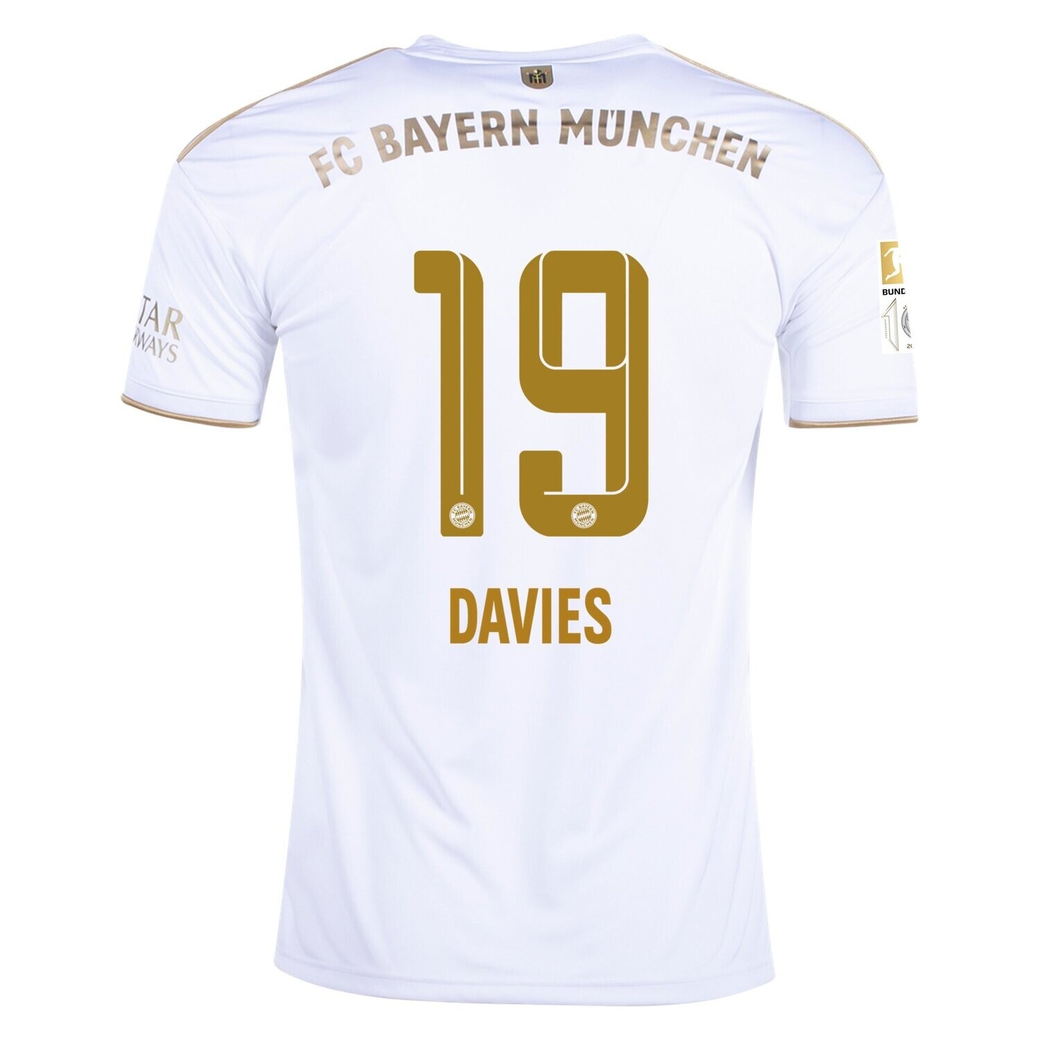 Alphonso Davies Bayern Munich 22-23 Away Jersey