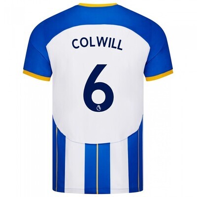 Brighton 22-23 Home Soccer Jersey Colwill #6
