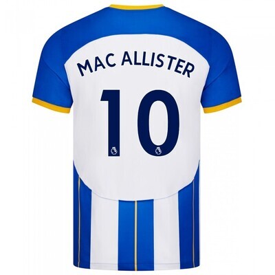 Brighton 22-23 Home Soccer Jersey Macallister #10
