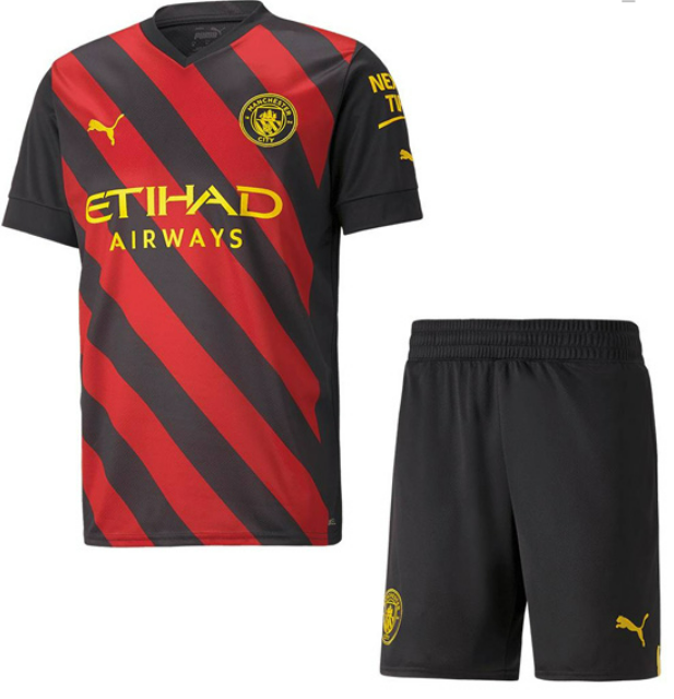 Manchester City 22-23 Away Kit for Men (Shirt + Short)