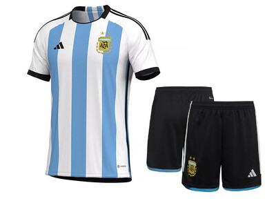 Argentina World Cup Home Soccer Kit 2022