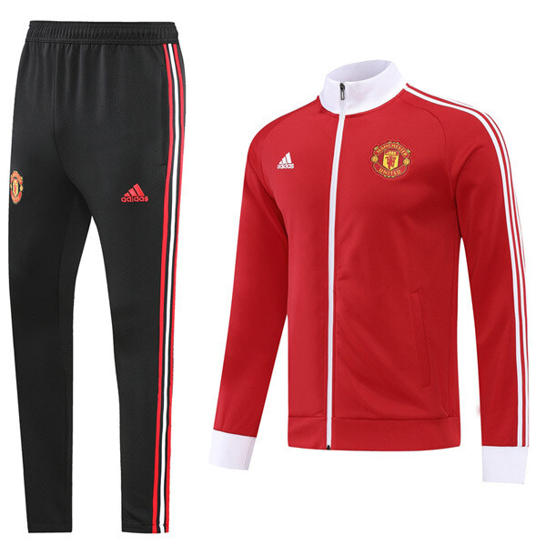 Manchester United Red Full Zip Tracksuit 22-23