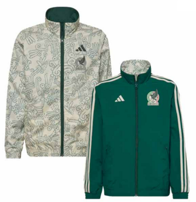 Mexico 2022 World Cup Reversible Inside Out Anthem Jacket