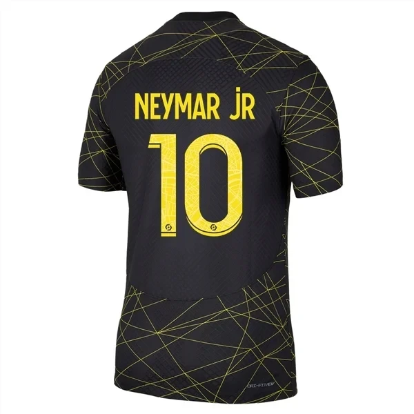 Neymar Jr PSG Fourth Soccer Jersey 22-23 Player Version
