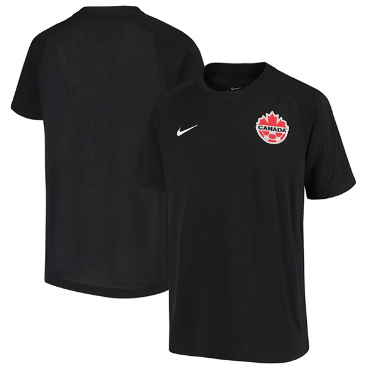 Canada Third Soccer Jersey Black 21-22