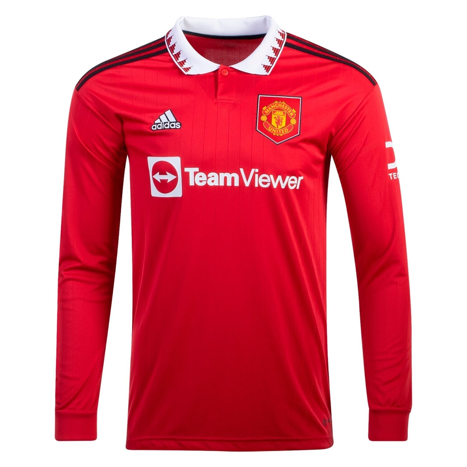Manchester United Home Red Soccer Jersey 22-23 Long Sleeve