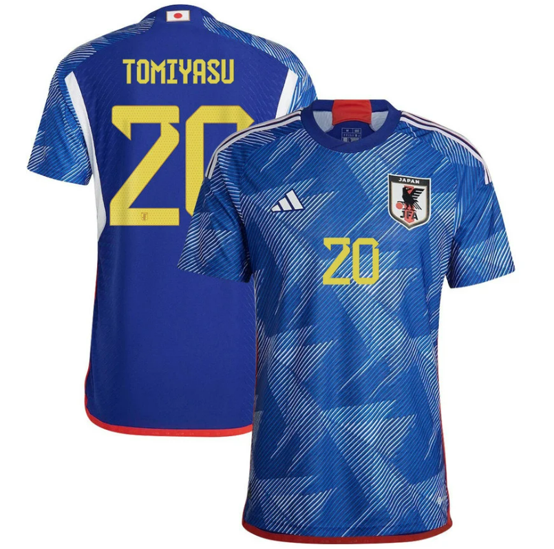Japan World Cup Home Jersey 2022 Tomiyasu #20