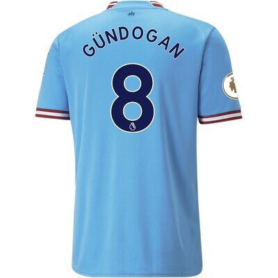 Manchester City Home Jersey 22-23 Ilkay Gündogan