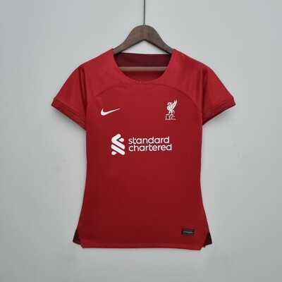 Latest 22-23 Liverpool Womens Home Jersey