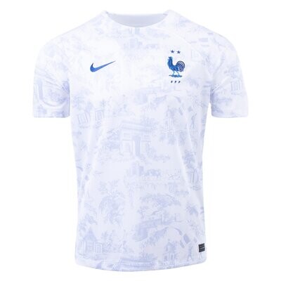 France Away World Cup 2022 Soccer Jersey