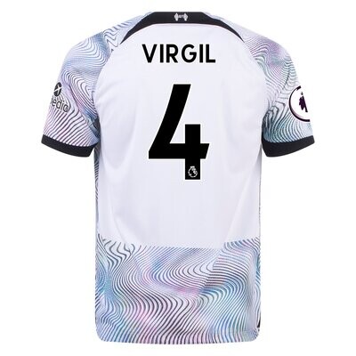 Latest 22-23 Liverpool Away Jersey Virgil 4