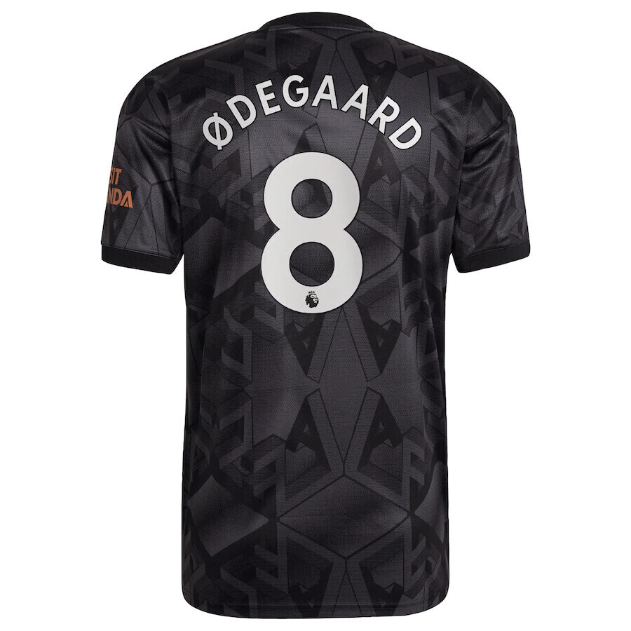 Martin Ødegaard Arsenal Away Soccer Jersey Shirt 22-23