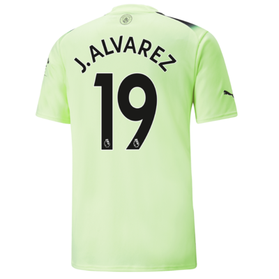 Julián Álvarez Manchester City Third Soccer Jersey 22-23