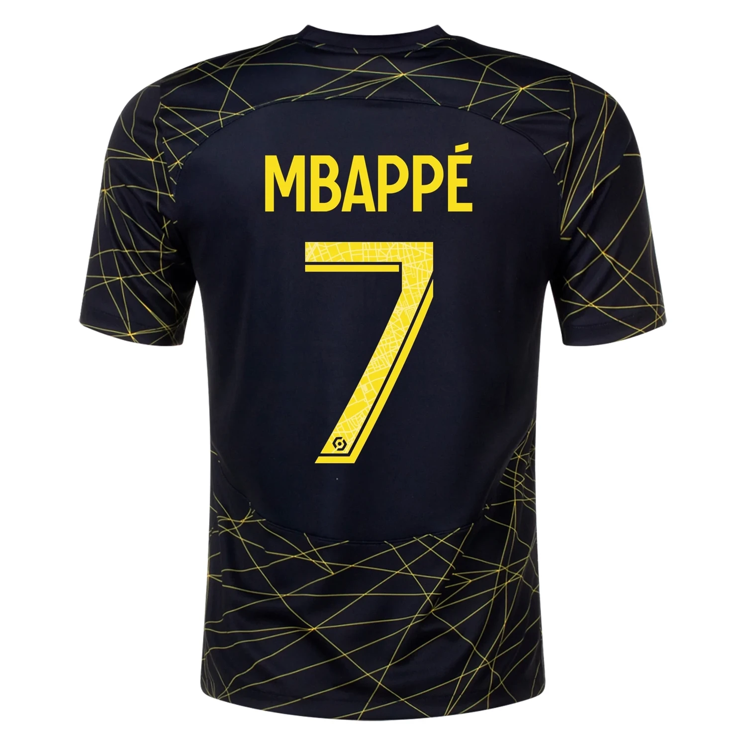 Kylian Mbappé Paris Saint-Germain PSG Fourth Soccer Jersey 22-23