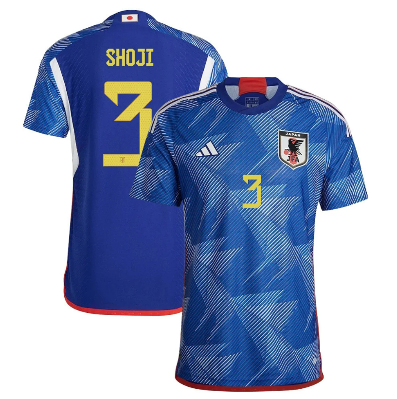 Japan World Cup Home Jersey 2022 Shoji #3