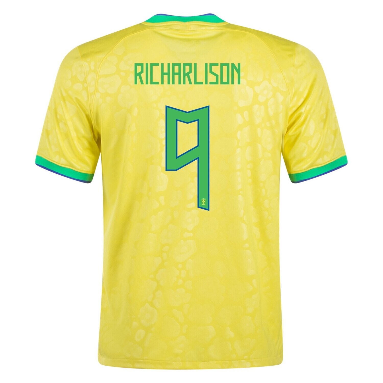 Richarlison Brazil World Cup Home Soccer Jersey 2022