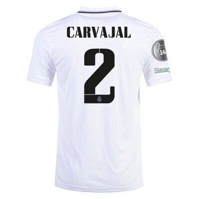 Real Madrid Home UCL Jersey 22-23 (Carvajal 2)
