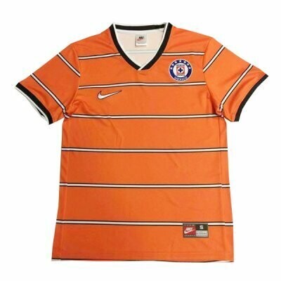 1997 Cruz Azul Goalkeeper Orange Retro Jersey Shirt