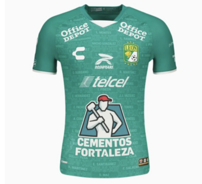 Club Leon Home Soccer Jersey 22-23