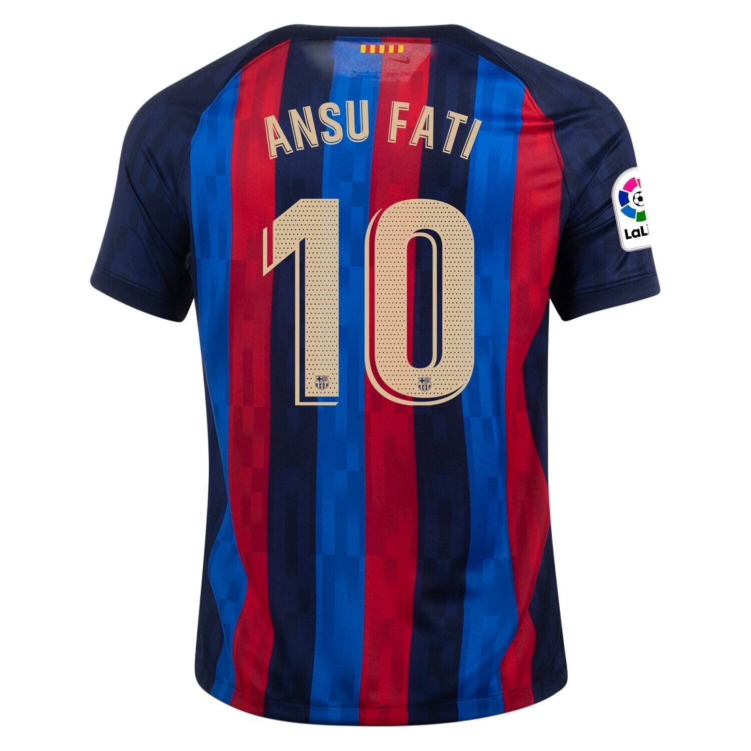 Barcelona Home Jersey Shirt 22-23 Ansu Fati 10