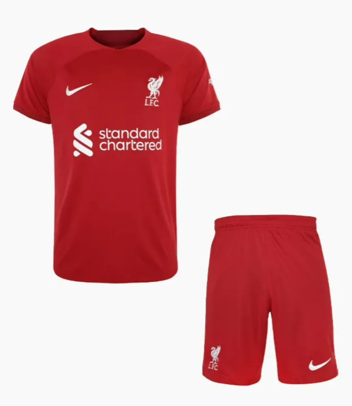 Liverpool Home kids kit 22-23