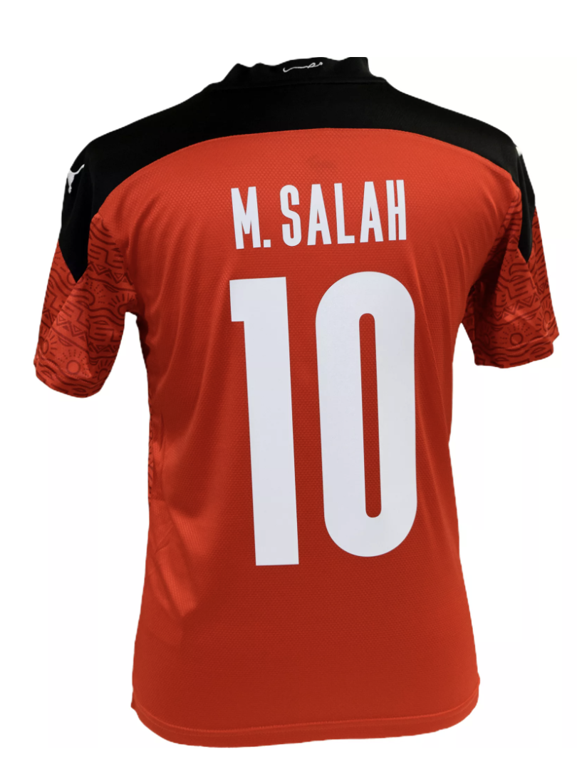 Egypt Home Red Soccer Jersey (M.Salah #10)