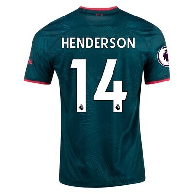 22-23 Liverpool Third Jersey Henderson