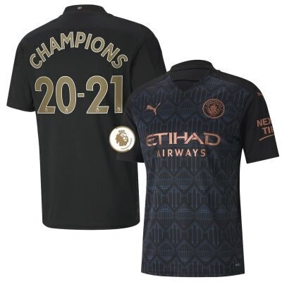 Manchester City Away EPL CHAMPIONS Shirt 20-21 Manchester City Away EPL CHAMPIONS Shirt 20-21