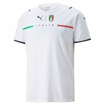 2021 Italy Away White Jersey