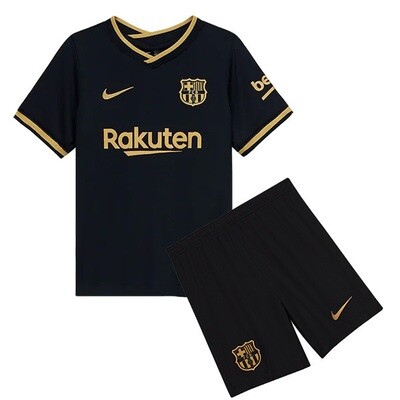 Barcelona Away Soccer Jersey Kids Kit 20/21