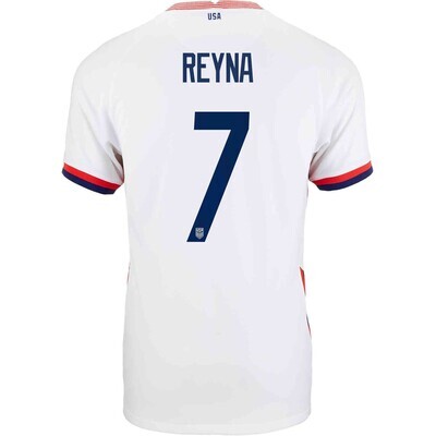 United States Giovanni Reyna 7 Home Jersey 2020
