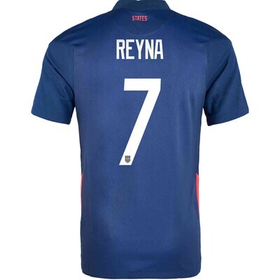 United States Giovanni Reyna 7 Away Jersey 2020