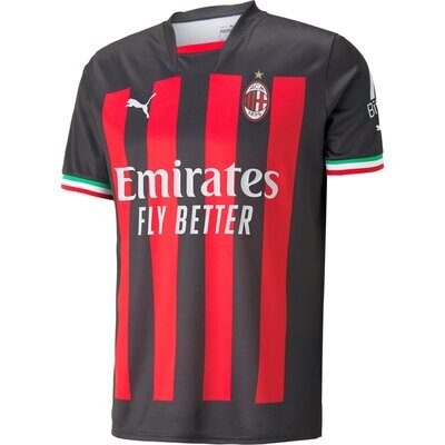 AC Milan Home Soccer Jersey 22-23 Sandro Tonali #8 AC Milan Home Soccer Jersey 22-23 Sandro Tonali #8