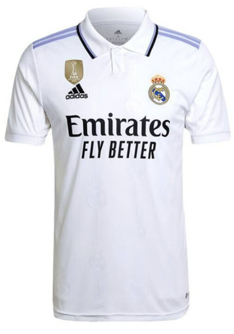 Adidas Real Madrid Federico Valverde Home Jersey w/ Champions League + Club World Cup Patches 23/24 (White) Size XL