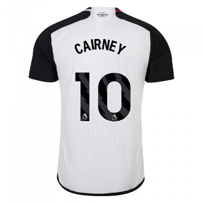 Tom Cairney Fulham 23/24 Home Soccer Jersey – Footbalshop