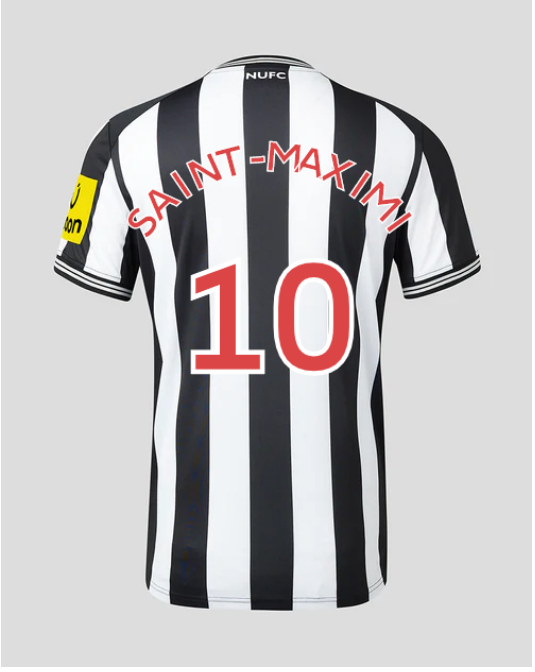 Newcastle United 23/24 Home Soccer Jersey SAINT-MAXIMIN #10