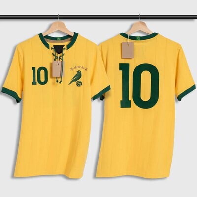 Retro Brazil Yellow #10 Shirt