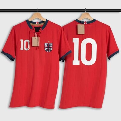 Retro England Red #10 Shirt