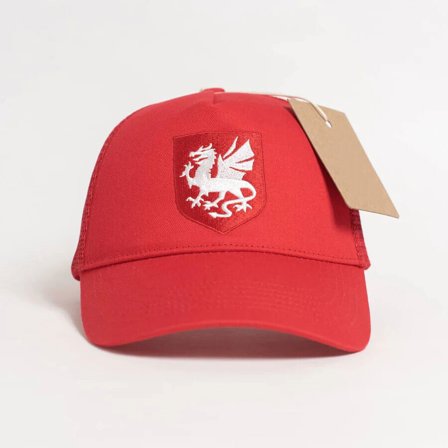 Wales The Dragon Trucker Red