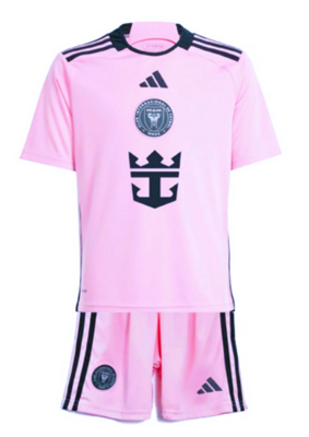 Inter Miami Home 2024 Pink Kids Soccer Kit