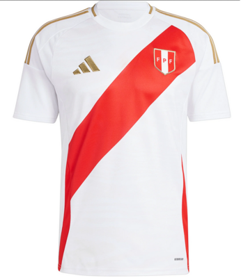 Peru 24/25 Home Soccer Jersey for Men