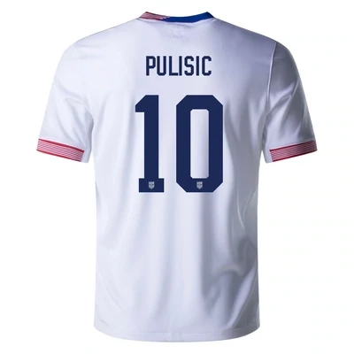 PULISIC USMNT 24/25 Home WHITE Jersey For Men